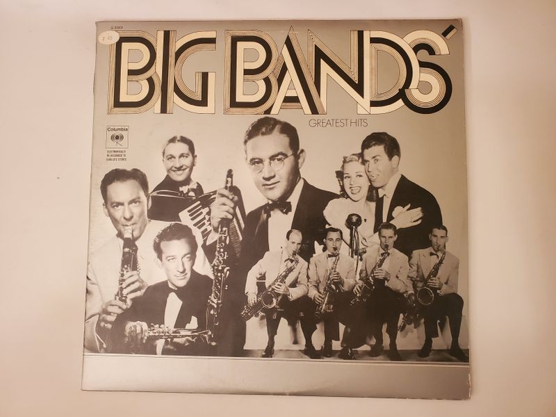 Various Artists Big Bands Greatest Hits vinyl record